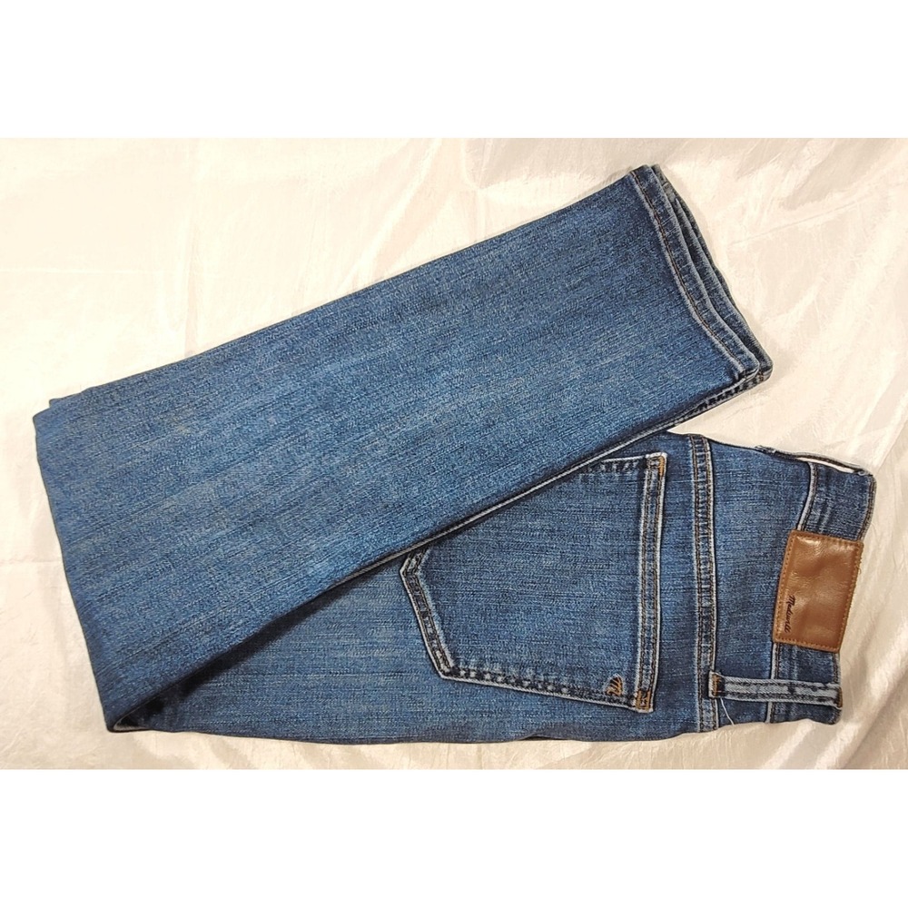 Madewell Women's Stovepipe #AJ352 Straight Leg Crop Jeans - 23P, 26Wx24L